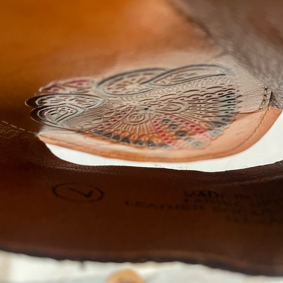 Wanted wedge heel sandals with sequin detail | size 7 | Bollywood Bohemian 🌹 - Picture 5 of 5